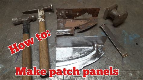 making body panels from sheet metal|how to fabricate patch panels.